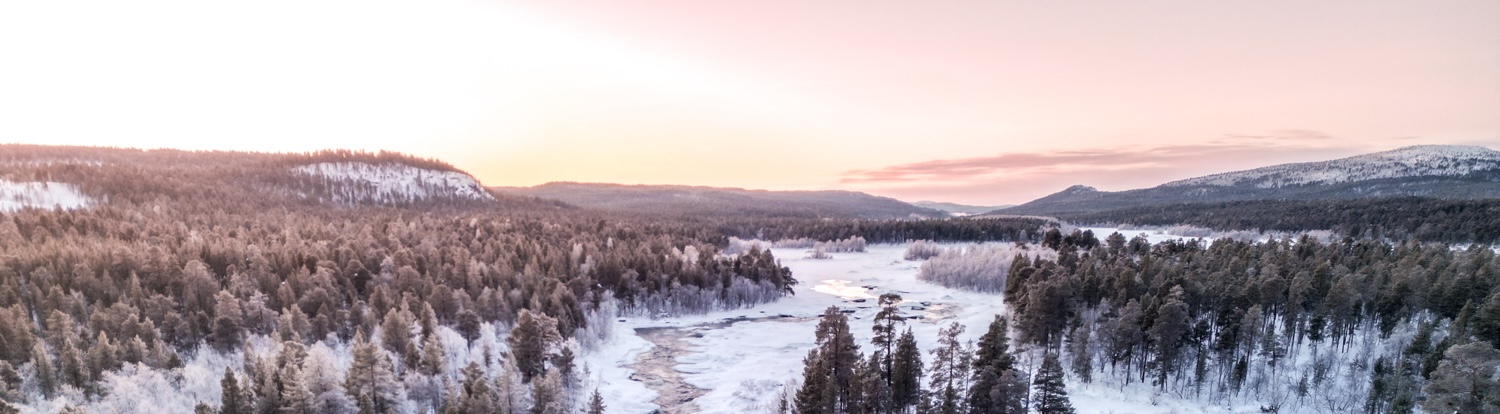 Kuva Jäniskosken yltä