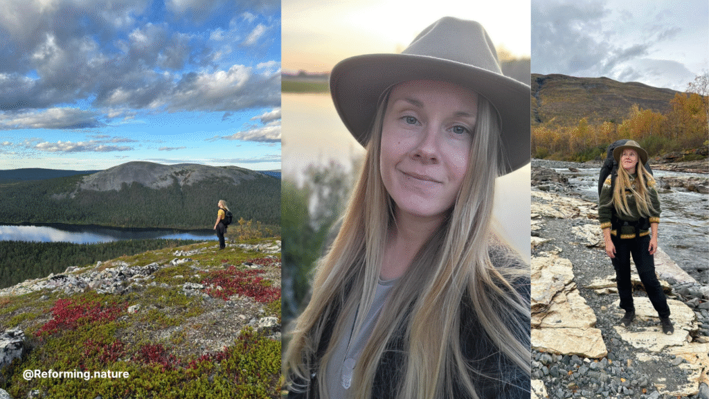 Reforming Nature -yrityksen Susanne Niemi.