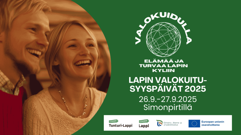 Lapin valokuitusyyspäivät-ilmoitus