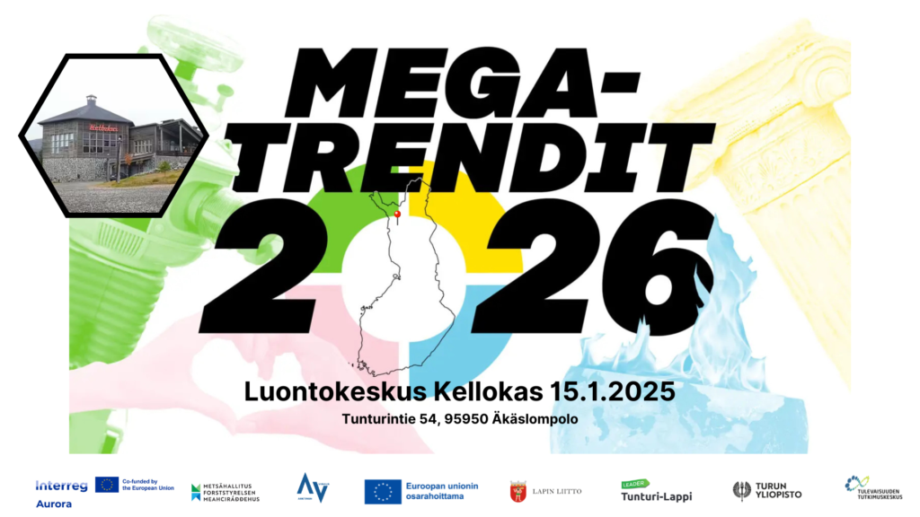 Sitran megatrendien julkistustilaisuus 15.1. Yllästunturin luontokeskus Kellokkaassa